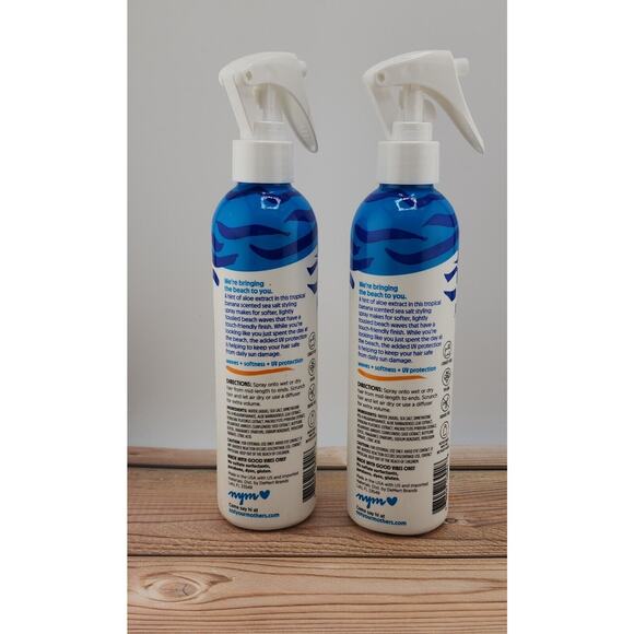 Lot Of 2 Not Your Mother's Soft Wave Beach Babe Sea Salt Spray 8 Fl Oz NEW - Picture 2 of 2
